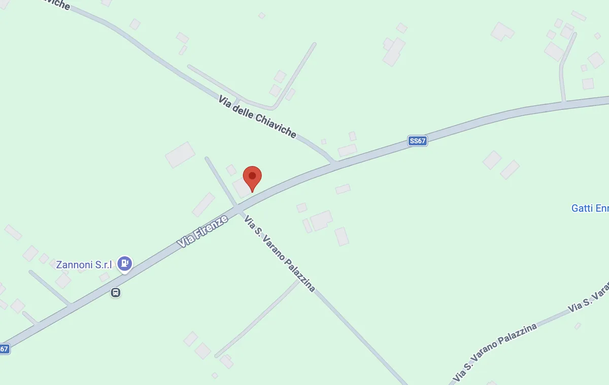 Mappa Via Firenze 200 San Varano FC